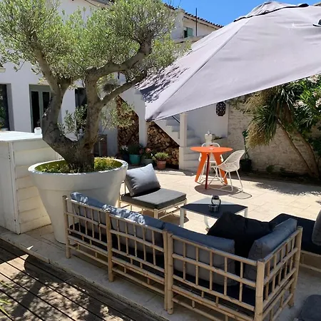 Oda ve Kahvaltı Maison Face Au Soleil Le Bois-Plage-en-Ré